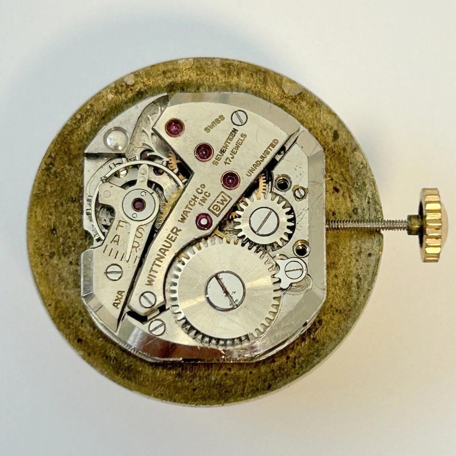 Lot 8 Quartz Watches & box of bands 4 parts repair inc Wittnauer S Vintage Wittnauer Swiss Crystal Indice Day Date Quartz Watch  main image 3
