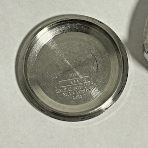 Caravelle 11 UKACB 824 Bulova Co Watch Parts Movement Balance Fork Spring Dial image 6
