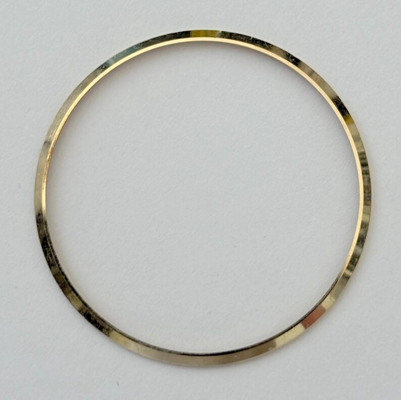 Omega Cal 550 Watch Movement Parts Dial Balance Spring Plate Fork Wheel Rotor 5 image 6