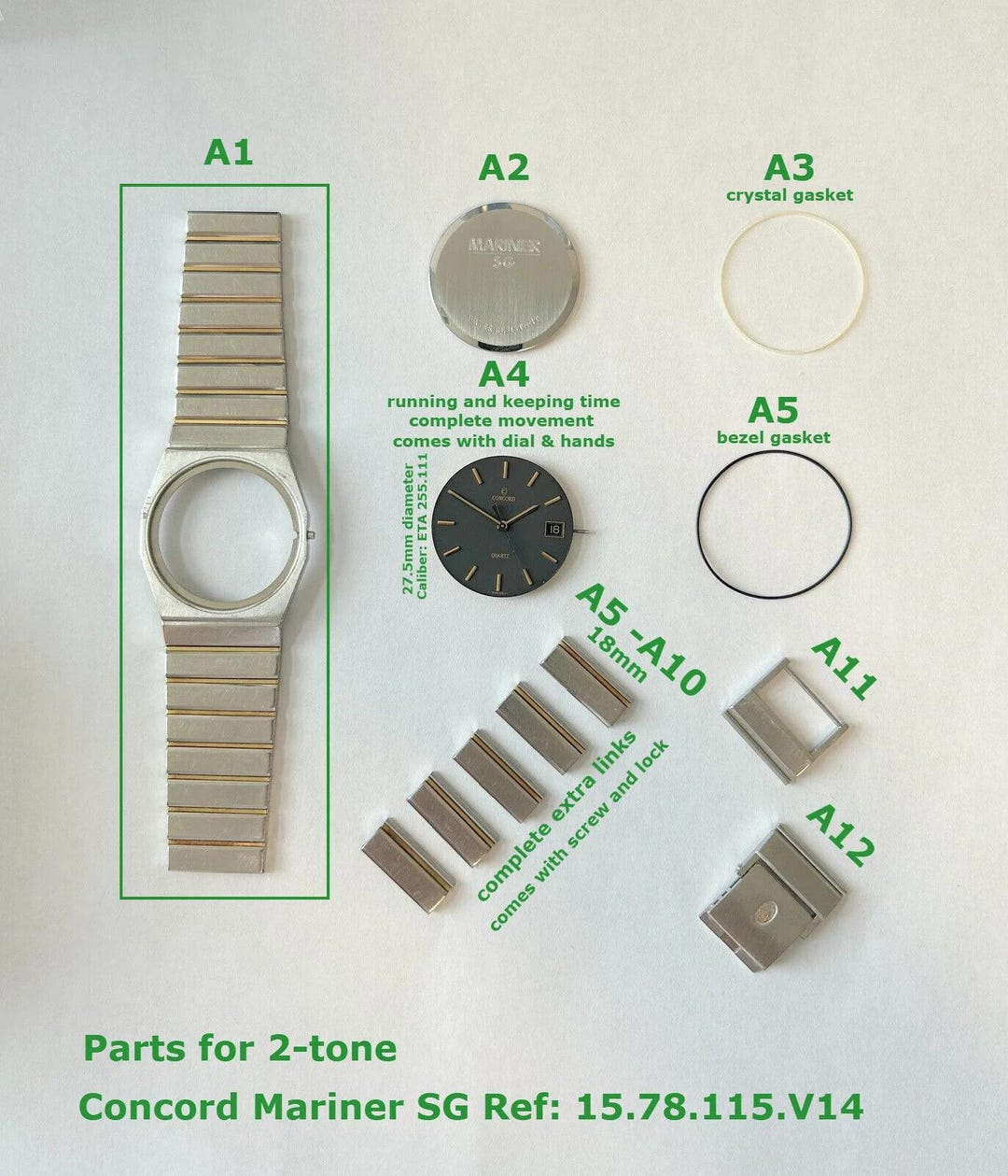 Concord Centurion woman’s movement and parts! Concord Women main image 4
