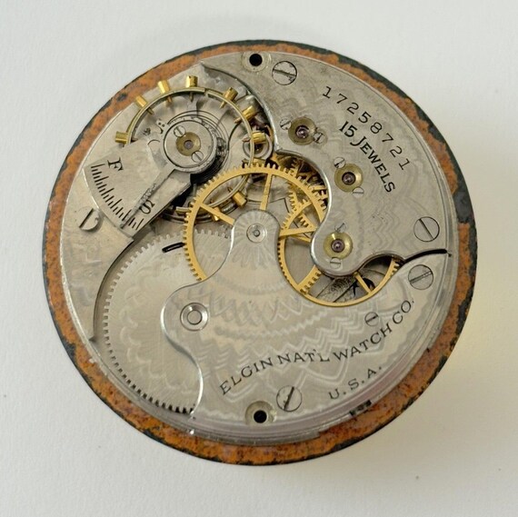 Cadran De Montre De Poche Antique Standard 45 Mm - Pour Pièces Détachées Ou Réparation - Occasion