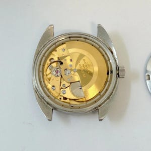 Mondia Orbitron Cal AS 1913 Watch Parts Movement Balance Fork Spring Bridge image 7
