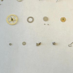 Valjoux Cal 7733 Uurwerk Onderdelen Vork Wiel Veerbrug Wijzers 7734 7736 afbeelding 16