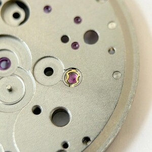 Vulcain 37mm chronograph Valjoux Cal 7733 Watch Movement Parts Dial 7734 7736 image 16
