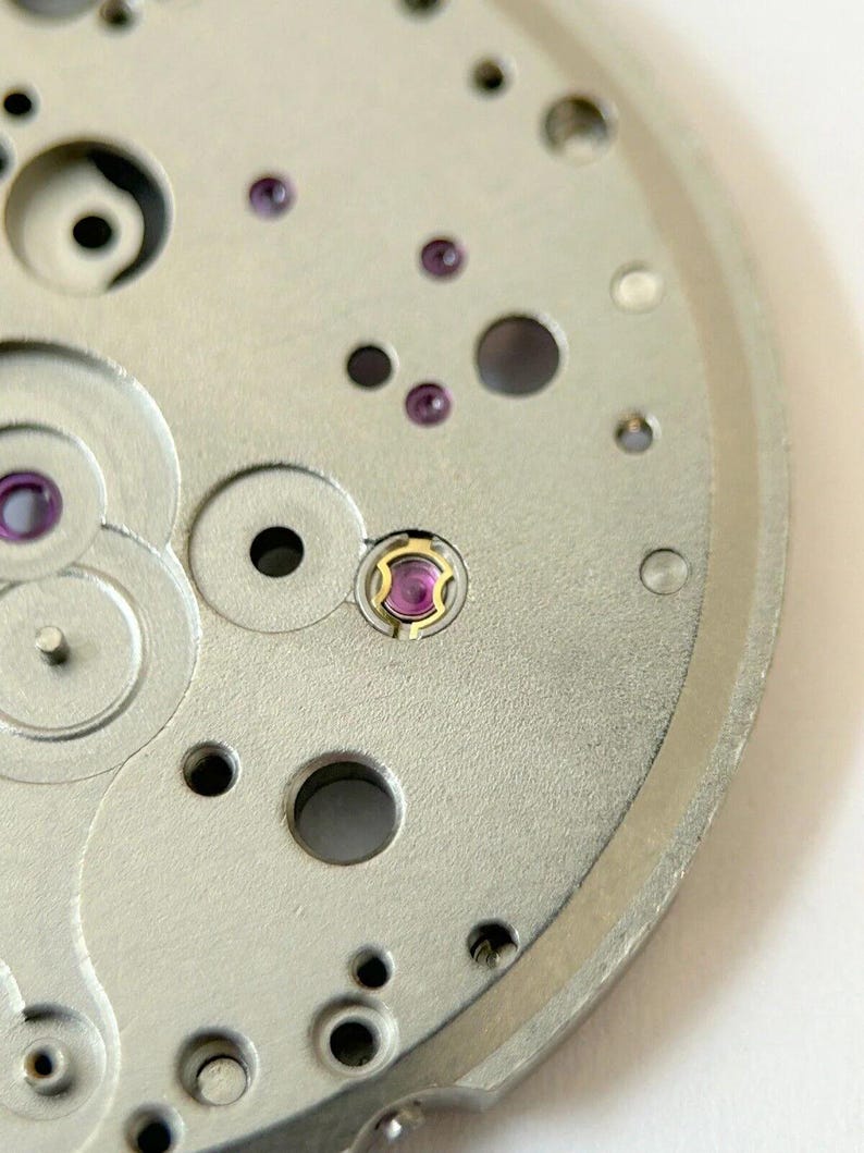 Vulcain 37mm chronograph Valjoux Cal 7733 Watch Movement Parts Dial 7734 7736 image 16