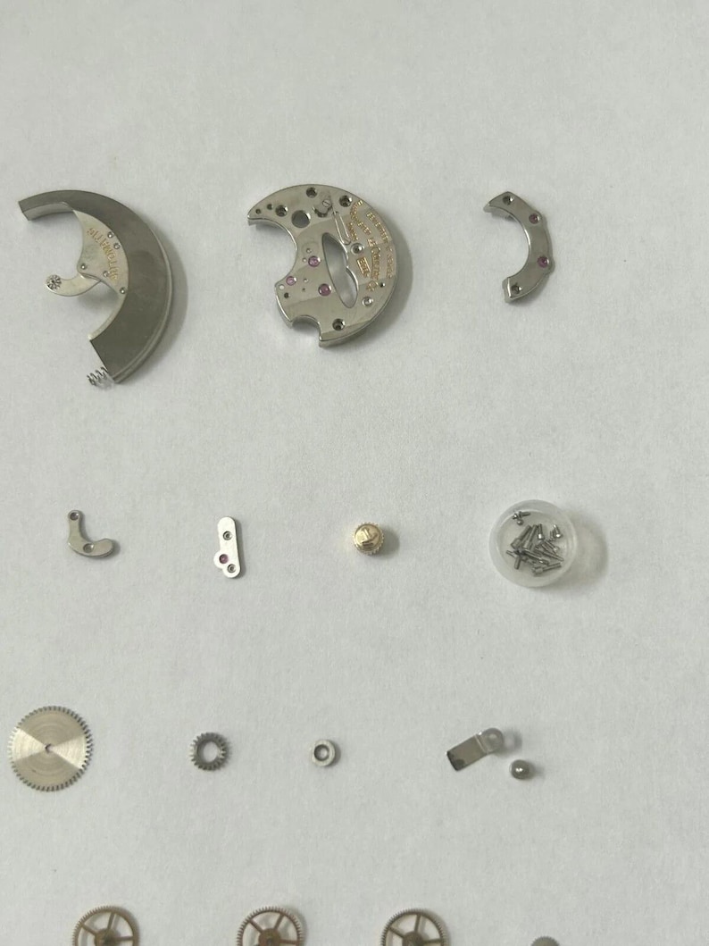 Jaeger LeCoulte Cal 476 Part Movement Balance Fork Wheel Spring Bridge Watch 481 image 3