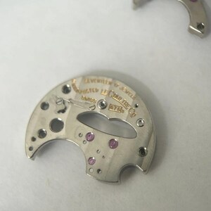 Jaeger LeCoulte Cal 476 Part Movement Balance Fork Wheel Spring Bridge Watch 481 image 7