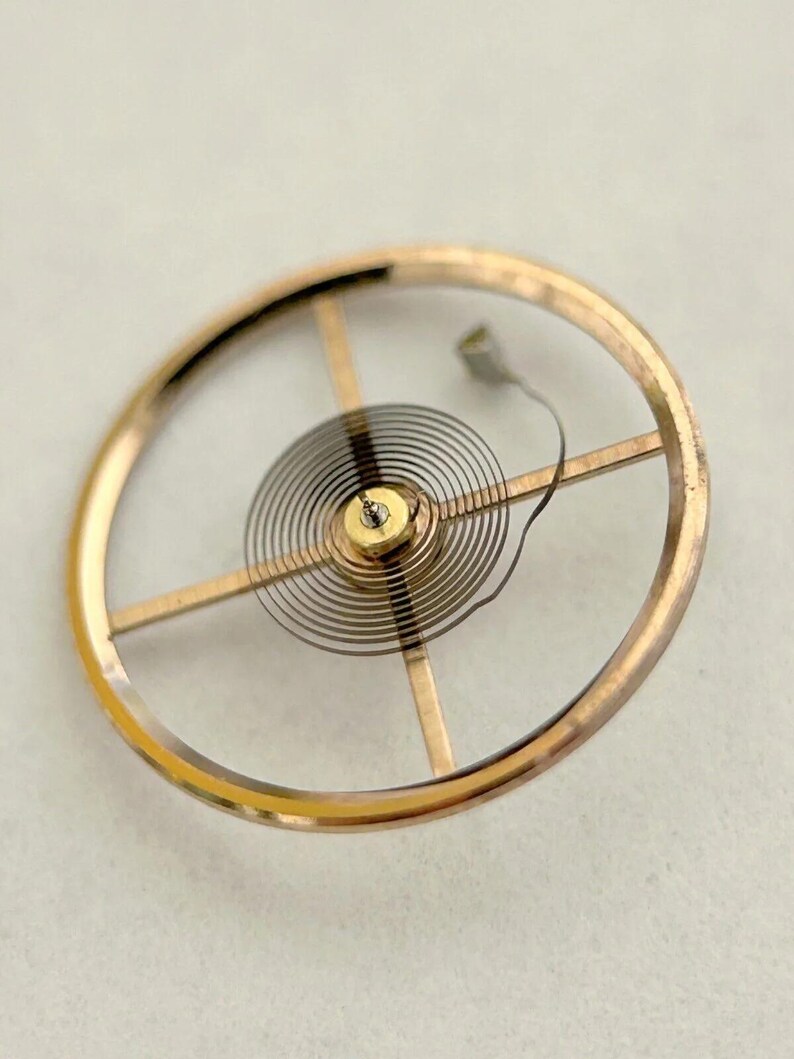 Omega Cal 562 Watch Movement Parts Balance Fork Wheel Spring Bridge 4 image 19