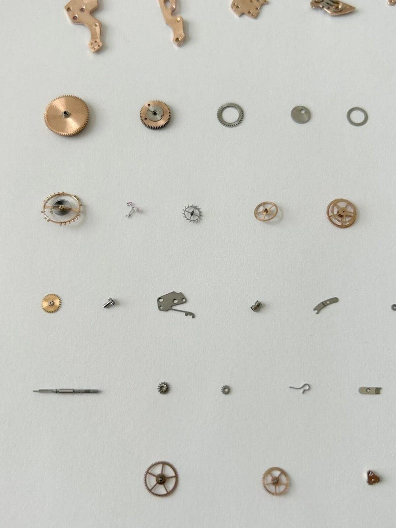 Omega Cal 500 Delar Urverk Balans Gaffel Hjul Fjäderbrygga 501 502 503 505 4 bild 6