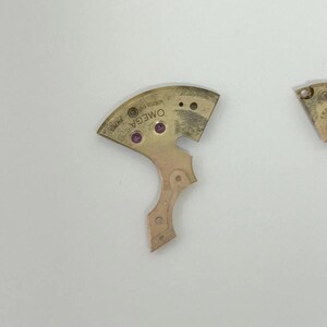 Omega Cal 420 Watch Parts Movement Balance Fork Wheel Spring Dial Bridge 2 image 10