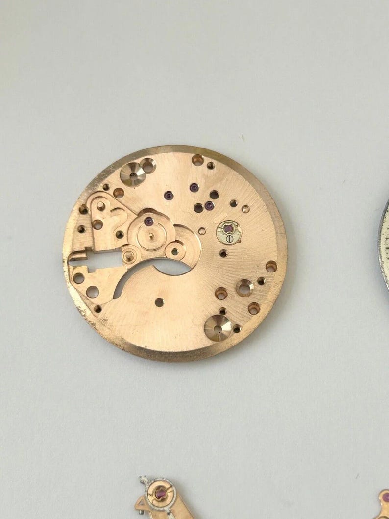 Omega Cal 30 T2 PC Watch Movement Parts Wheel Spring Bridge Dial Hands 30T2 2 image 8