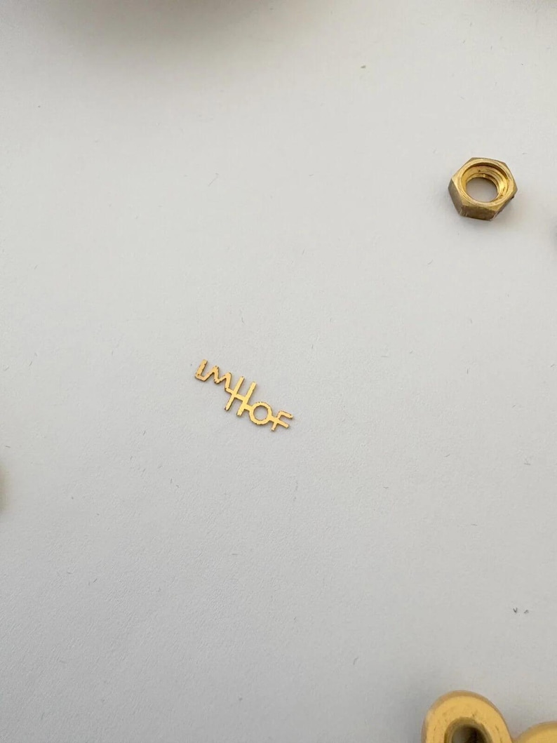 Imhof Striking Cal 76 9475 Clock Movement For Parts Balance Fork Key Knob Barrel image 8