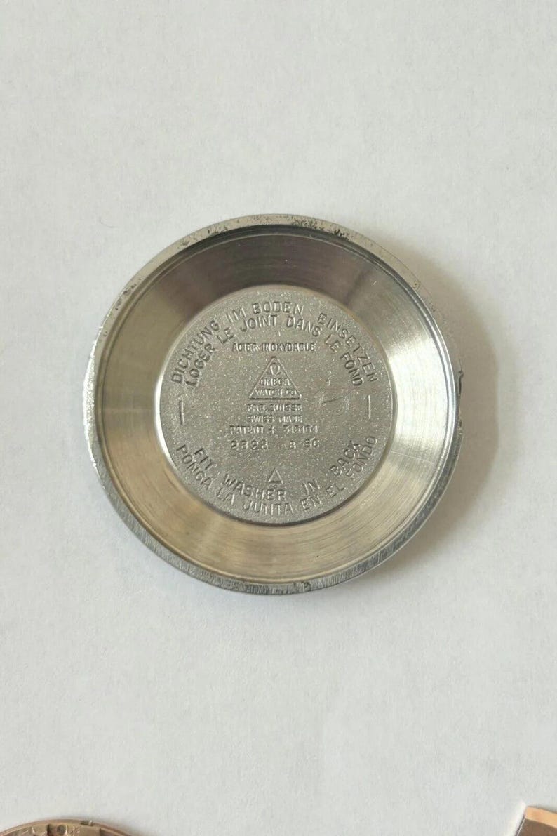Omega Cal 470 Watch Parts Movement Balance Fork Wheels Springs Bridge Dial 2828 image 11