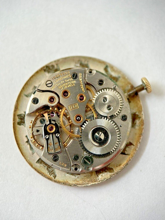 Runs Sets Longines Cal 23Z Watch Movement Dial Hands Etsy