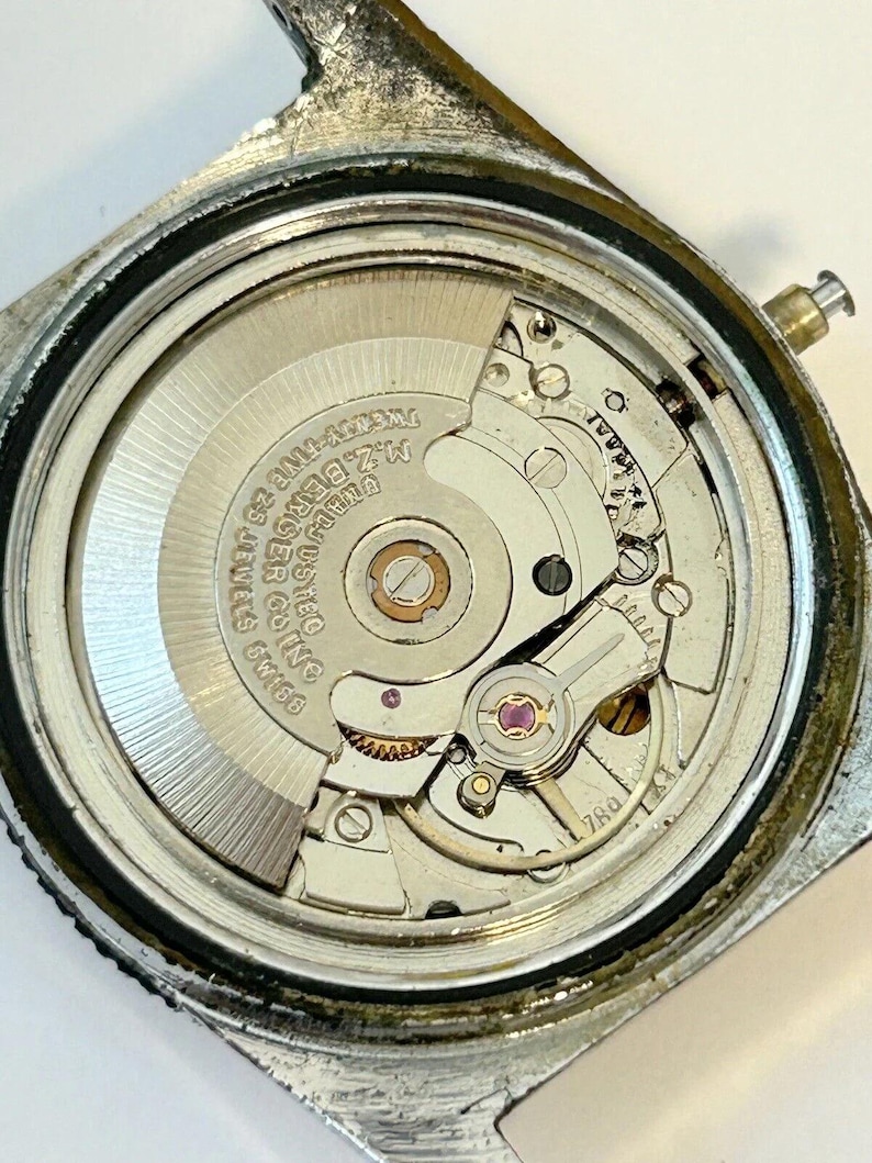 Swiss 100 Cal ETA 2789 Watch Parts Movement Balance Spring Dial Hand Bezel image 1