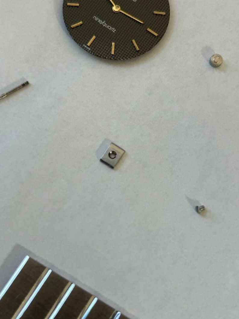 Reloj Concord Mariner SG, parte de la caja, movimiento, cristal, 18 mm, eslabón, corona, vástago, esfera 2 imagen 6