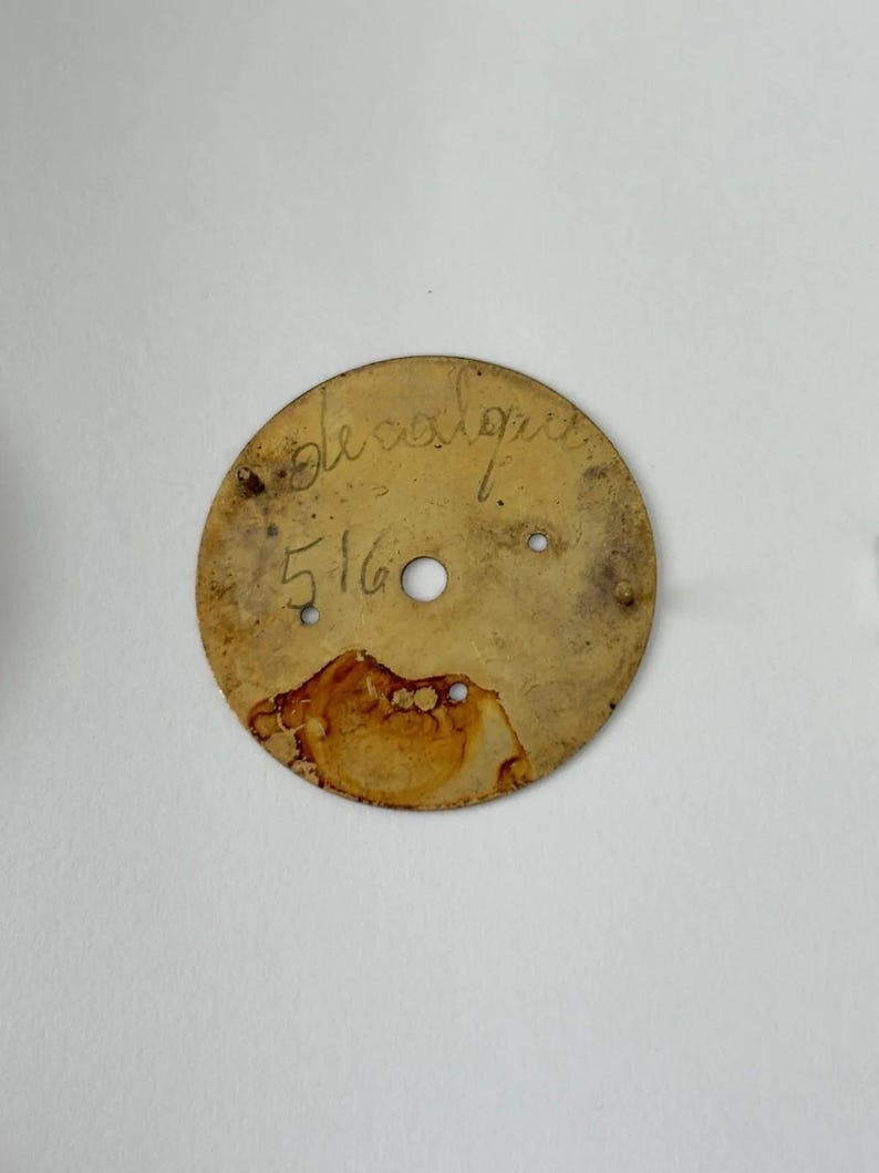 Lemania Cal 873 Watch Movement Parts Dial Case Back Hands Omega 861 Tissot 1873 image 9