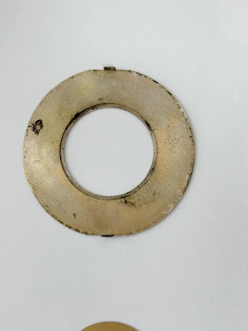 Jaeger LeCoultre Cal 219 Clock Movement Part Balance Fork Barrel Wheel Dial image 8