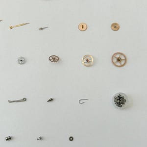 Omega Cal 30 T2 PC Watch Movement Parts Wheel Spring Bridge Dial Hands 30T2 2 image 5
