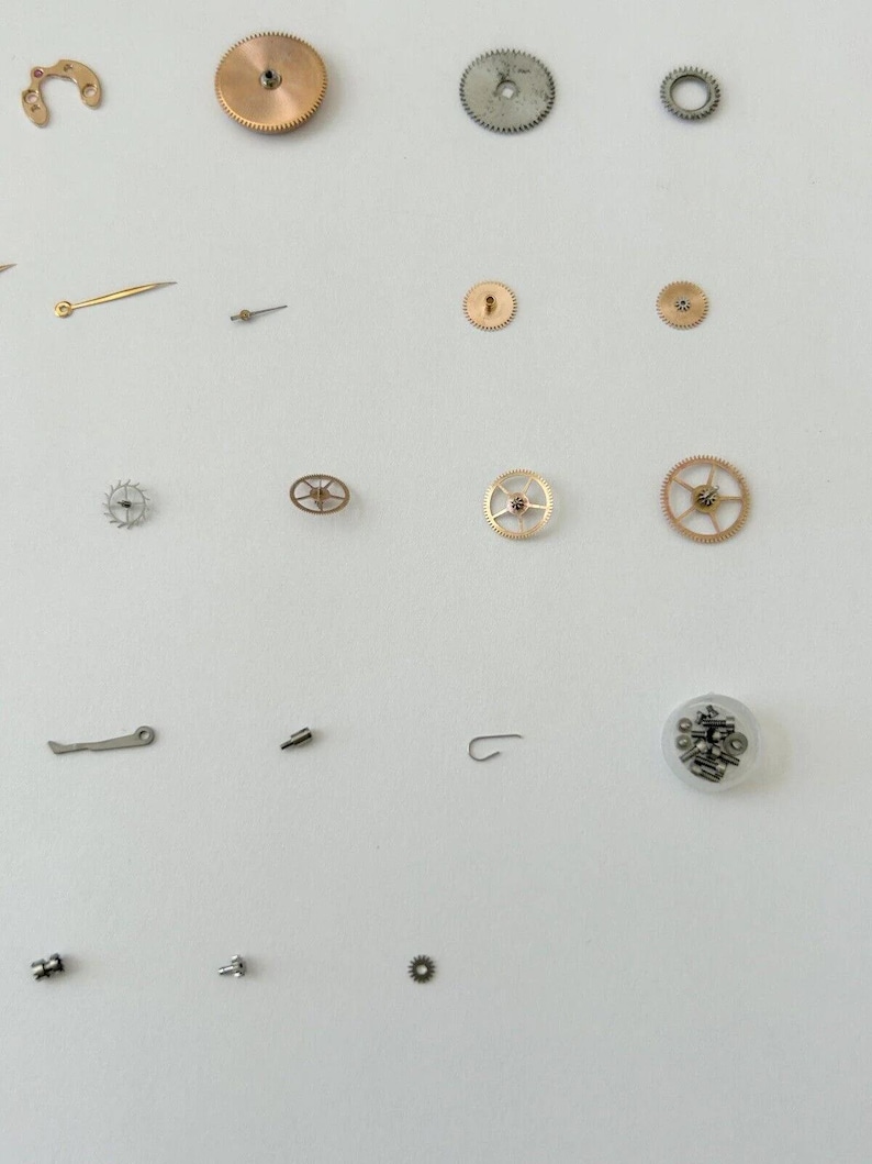Omega Cal 30 T2 PC Watch Movement Parts Wheel Spring Bridge Dial Hands 30T2 2 image 5