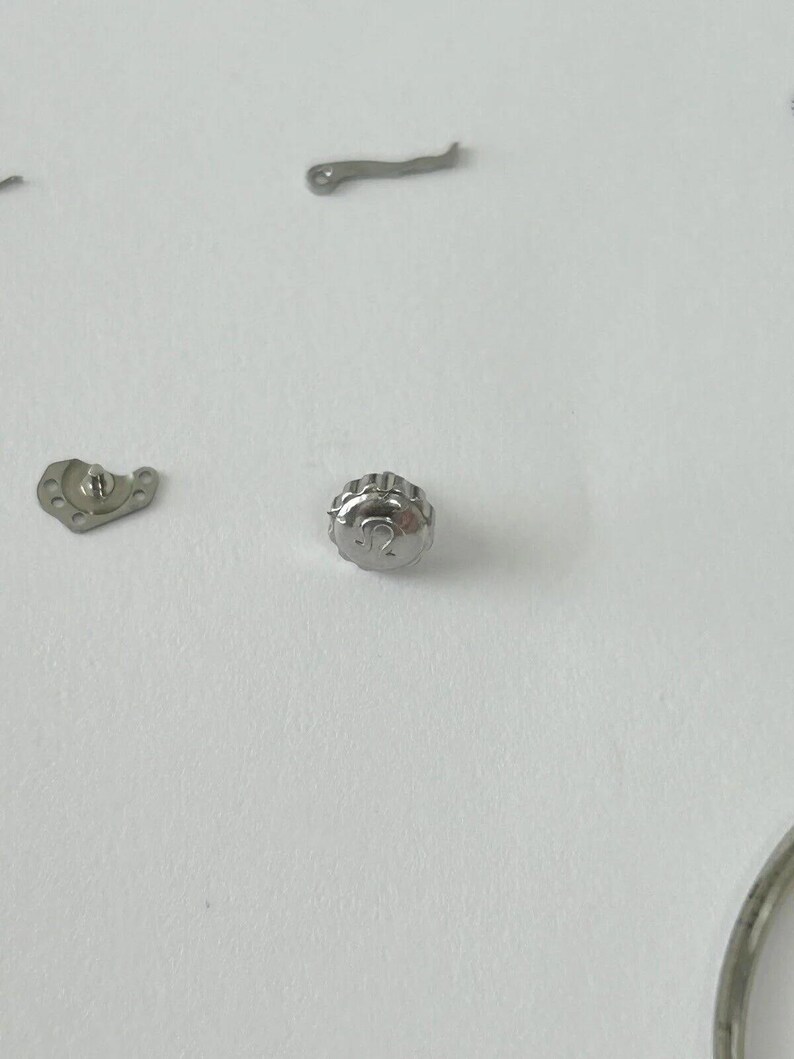 Omega Cal 562 Watch Movement Parts Balance Fork Wheel Spring Bridge 166.020 5 image 10
