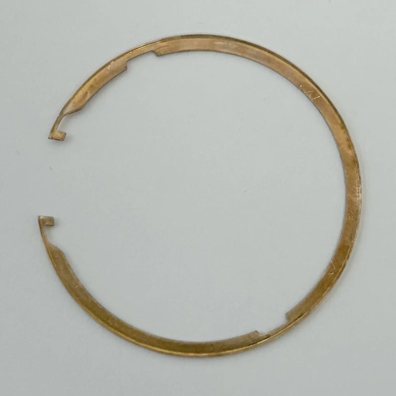 Omega Cal 550 Watch Movement Parts Dial Balance Spring Plate Fork Wheel Rotor 5 image 7