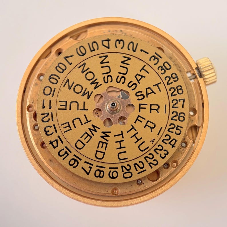 Omega Cal 750 Watch Movement Parts Dial Balance Plate Fork Wheel 550 752 751 image 4