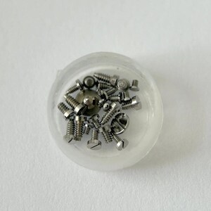 Omega Cal 562 Watch Movement Parts Balance Fork Wheel Spring Bridge 166.020 5 image 11