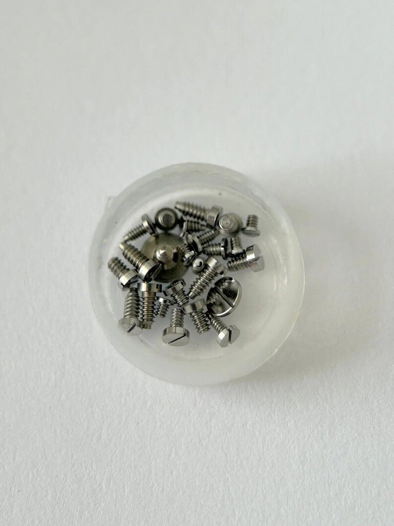 Omega Cal 562 Watch Movement Parts Balance Fork Wheel Spring Bridge 166.020 5 image 11