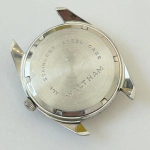 Waltham Cal AS 1802 / 03 Watch Parts Movement Balance Spring Dial Hand Case image 4