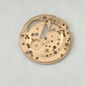 Omega Cal 563 Watch Parts Movement Calendar Disk Fork Wheels Springs Bridge 2 image 19