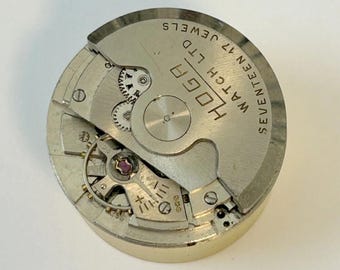 HOGA 17 Jewels Automatic Watch Parts Movement Balance Fork Spring Bridge