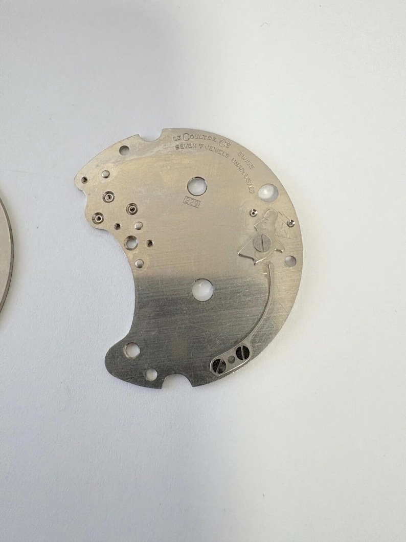 Jaeger LeCoultre Cal 229 Uhrwerkteil Unruhgabel Tonnenrad Platten Bild 4