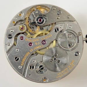 Frederic Piguet 21 Bueche Girod Watch Movement Part Balance Spring Plate Fork image 2