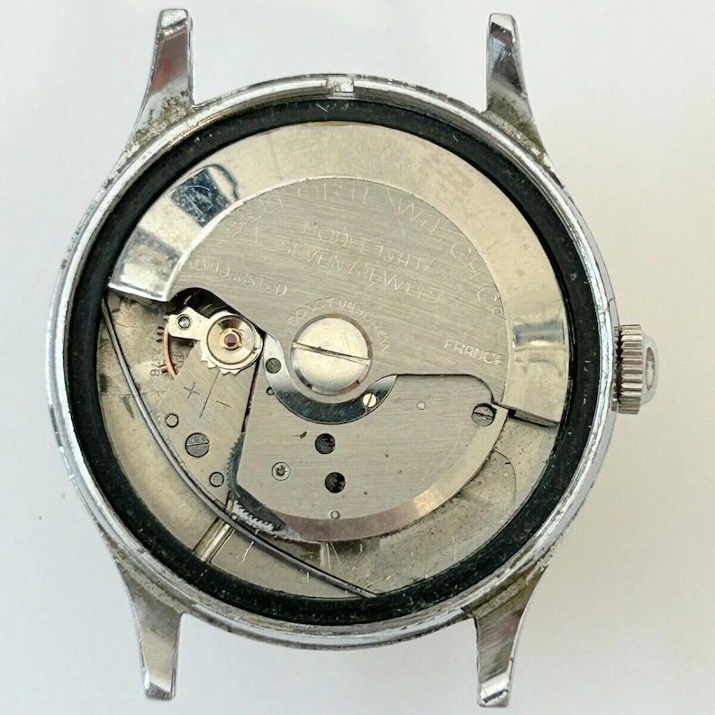 キャピタル Cal.13A17 時計部品 ムーブメント テンプ フォーク スプリング ブリッジ 画像 1