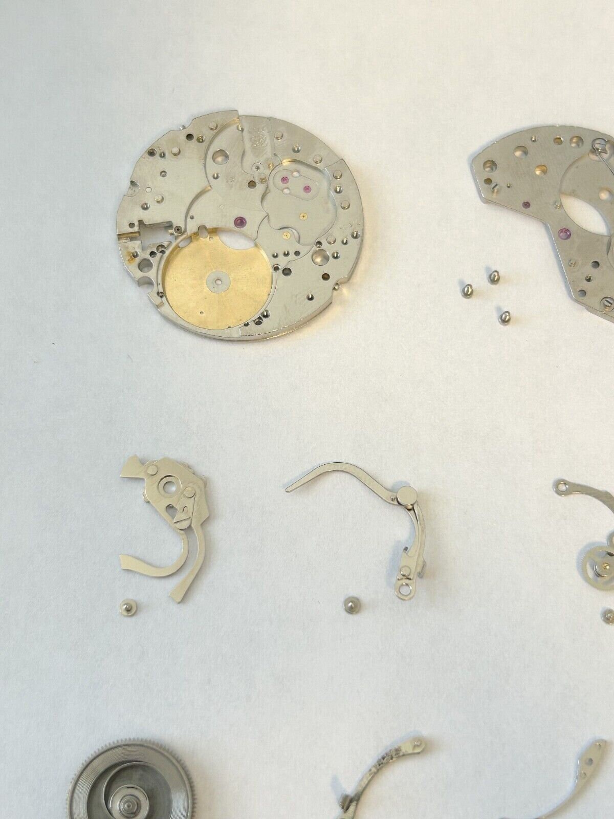 Valjoux Calibre 7733 / 7734 / 7736 Movement Spare Parts - New Old Stock