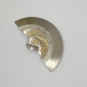 Zodiac Cal 70-72 Watch Movement Part Balance Fork Wheel Spring Bridge Disk Sea image 9