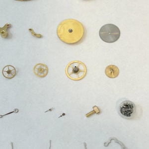Landeron Monopusher Chronograph Watch Movement Parts Cal 2 3 15 Dial Hands Sub image 6