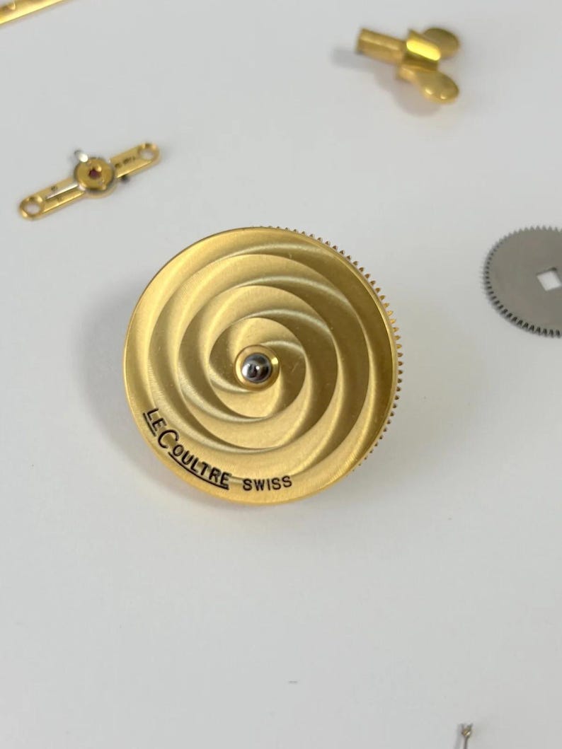 Jaeger LeCoultre Cal 210 Uhrwerk für Teile Balance Fork Key Knob Barrel Bild 7