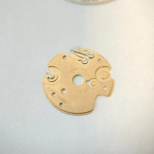 Omega Cal 565 Watch Movement Parts Balance Fork Wheel Spring Bridge Escapement 3 image 16