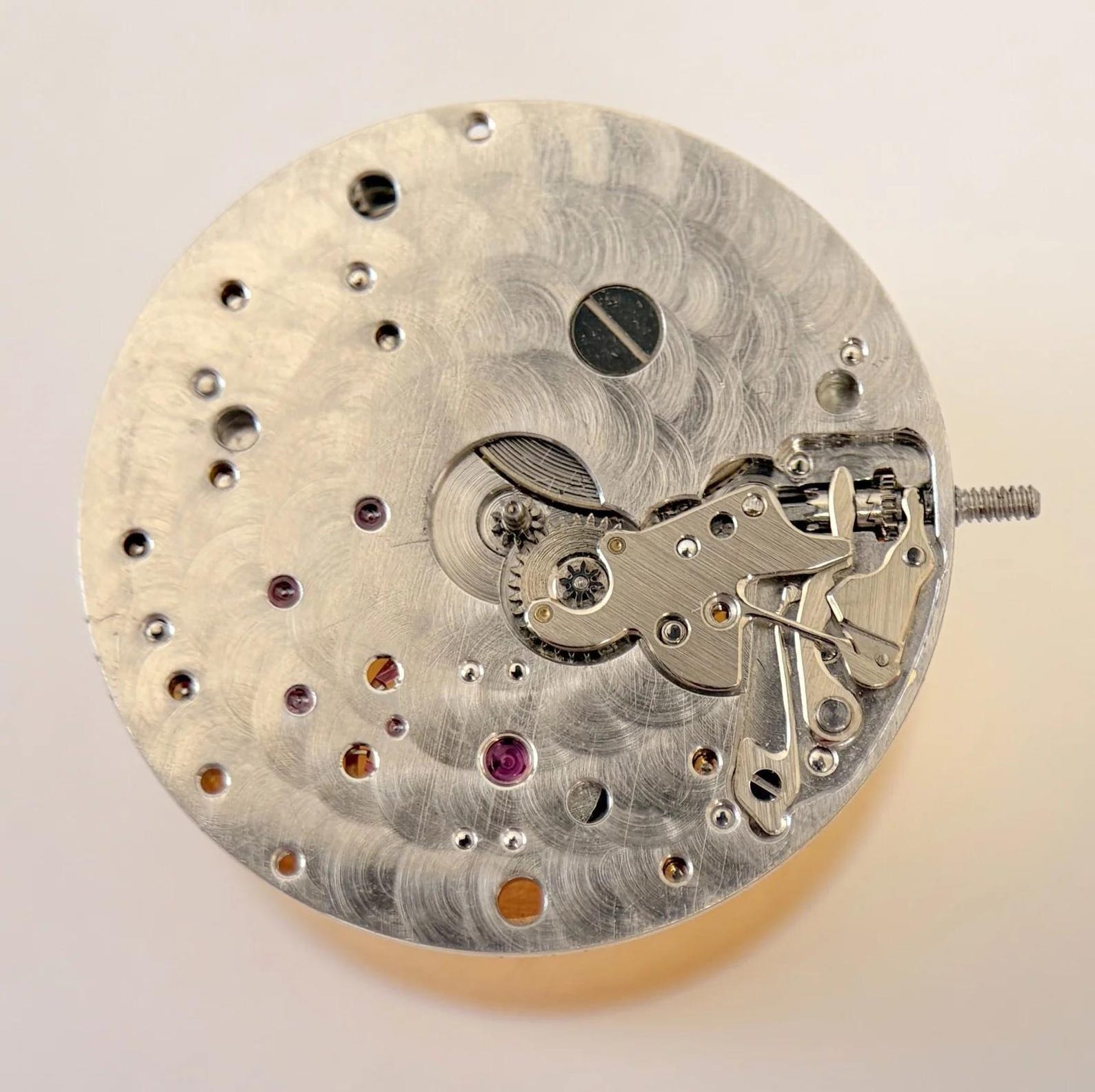Frederic Piguet 21 Cartier 179 Watch Movement Part Balance Spring Plate ...