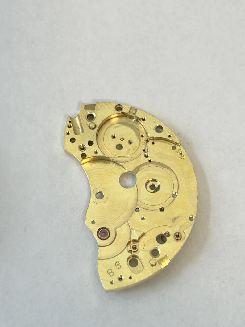 Landeron Monopusher Chronograph Watch Movement Parts Cal 2 3 15 Dial Hands Sub image 15