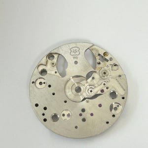 Venus Cal 170 Movement Part Balance Wheel Spring Barrel Bridge Wakmann Breitling image 10