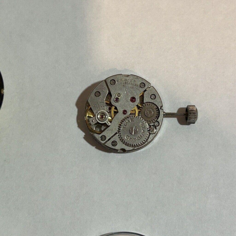 Vantage Diver 38mm watch parts case back movement bezel crystal hands crown image 5