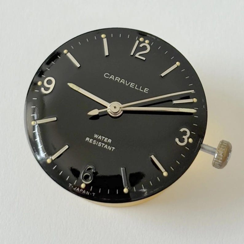 Caravelle Caliber 11DP Watch Parts Movement Balance Fork Spring Bridge image 1