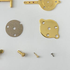 Jaeger LeCoultre Cal 210 Uhrwerk für Teile Balance Fork Key Knob Barrel Bild 3