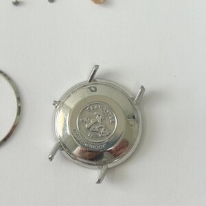 Omega Cal 562 Watch Movement Parts Balance Fork Wheel Spring Bridge 166.020 5 image 9