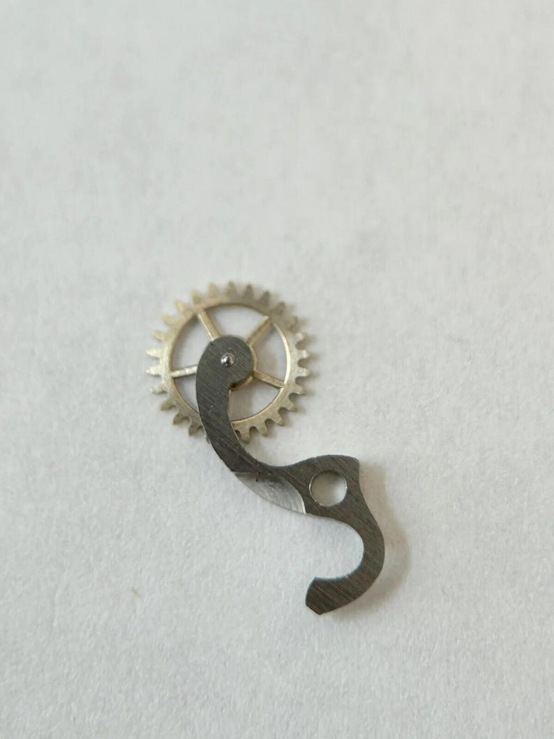 Landeron Monopusher Chronograph Watch Movement Parts Cal 2 3 15 Dial Hands Sub image 18