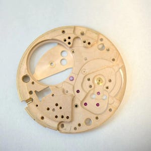 Omega Cal 565 Watch Movement Parts Balance Fork Wheel Spring Bridge Escapement 3 image 13