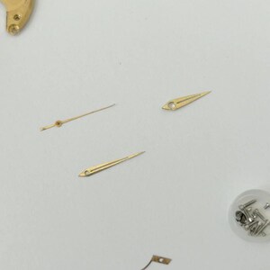 Omega Cal 420 Watch Parts Movement Balance Fork Wheel Spring Dial Bridge image 7